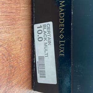 Black Steven Madden heels